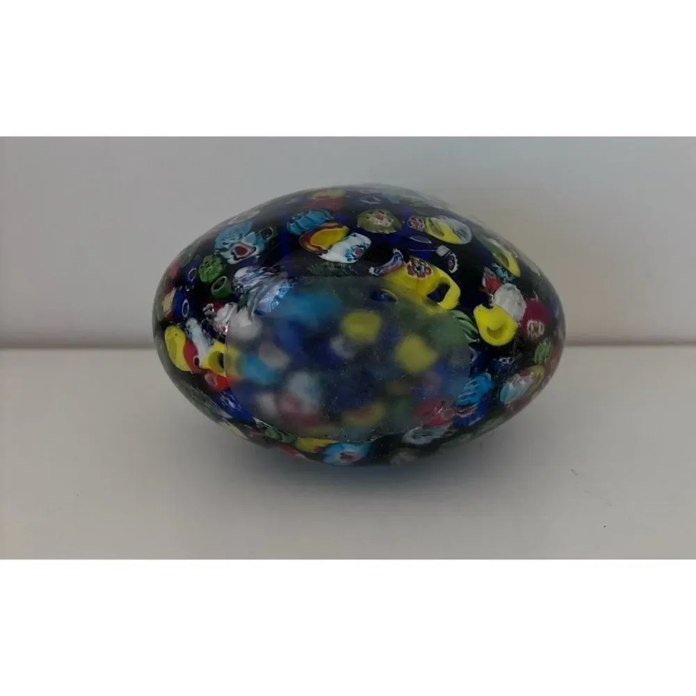Rare VTG MURANO ART Glass Millefiori Mini Vase